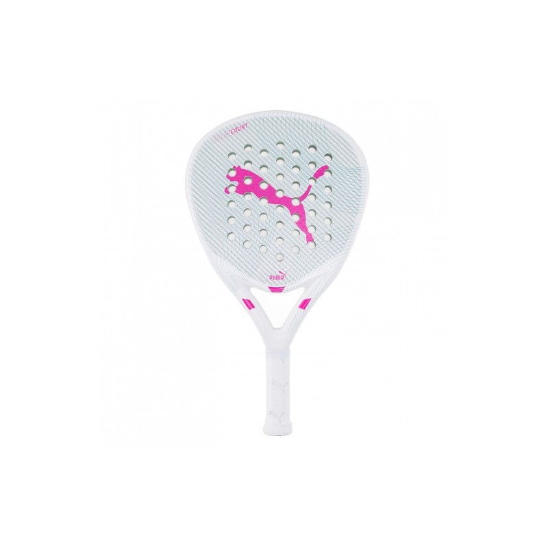 Pala Pádel Puma Solar COURT Blanco/Rosa